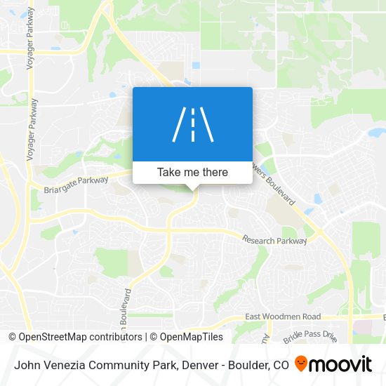 John Venezia Community Park map