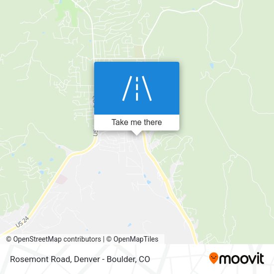 Rosemont Road map