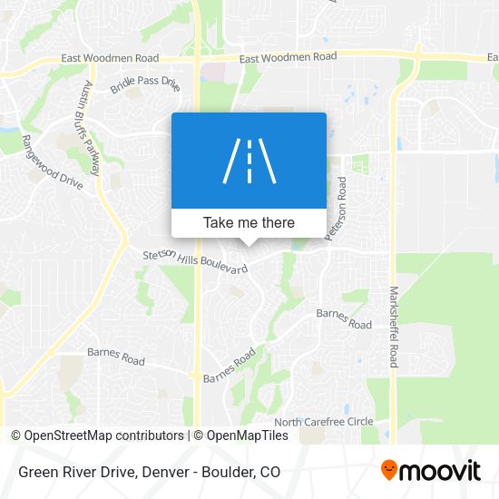 Mapa de Green River Drive