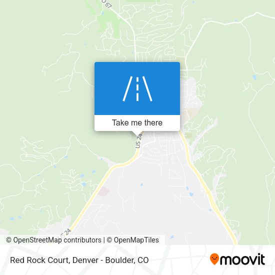 Mapa de Red Rock Court