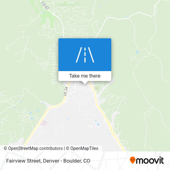 Fairview Street map