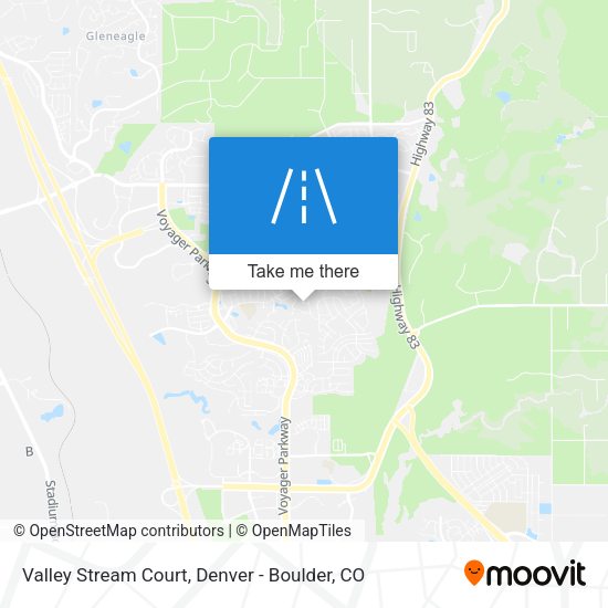 Valley Stream Court map