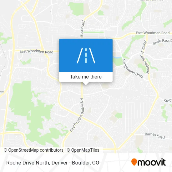 Roche Drive North map