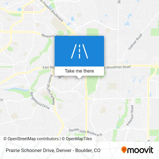 Mapa de Prairie Schooner Drive