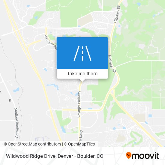 Wildwood Ridge Drive map