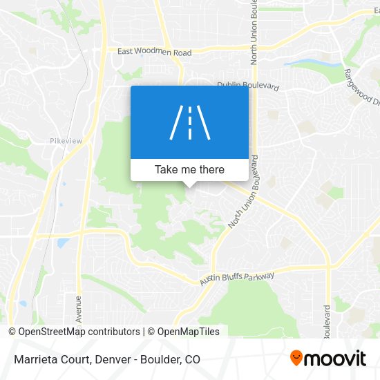 Marrieta Court map