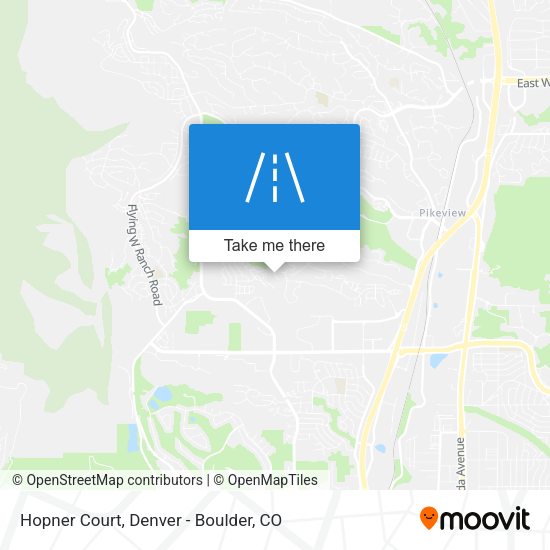 Hopner Court map