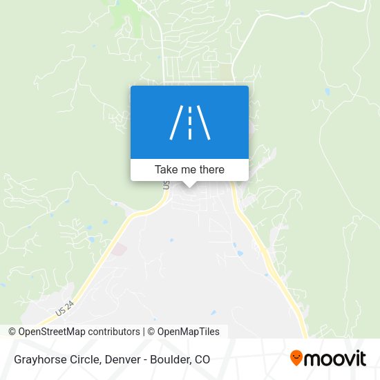 Mapa de Grayhorse Circle