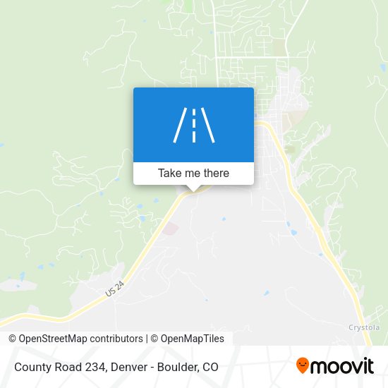 Mapa de County Road 234