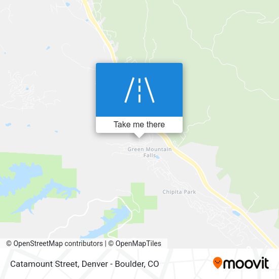 Catamount Street map