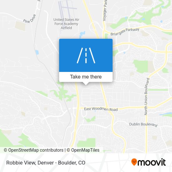 Mapa de Robbie View