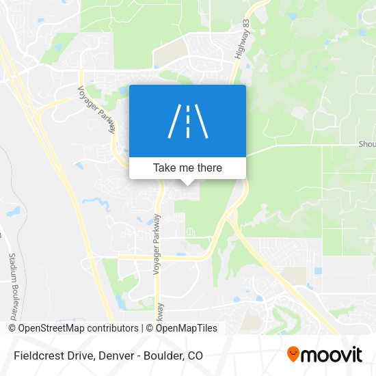 Fieldcrest Drive map