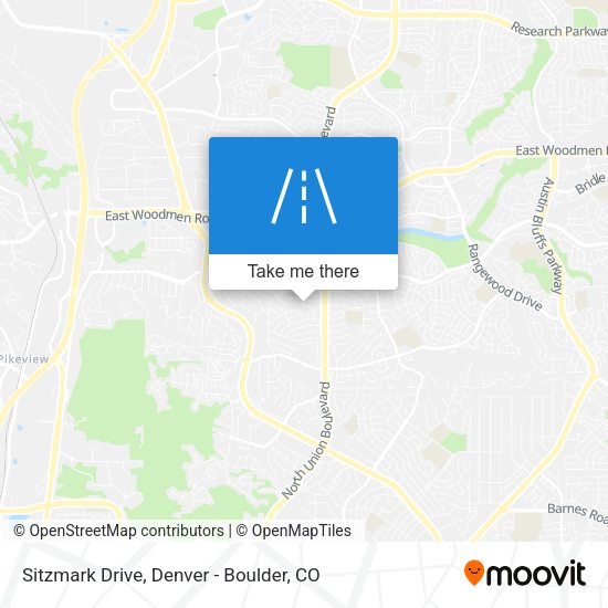 Mapa de Sitzmark Drive