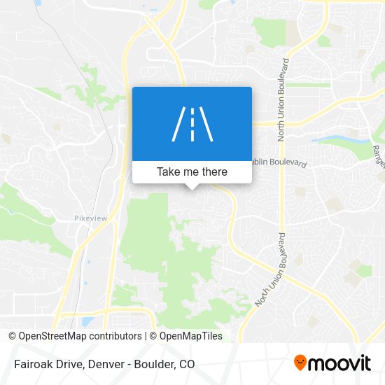 Mapa de Fairoak Drive