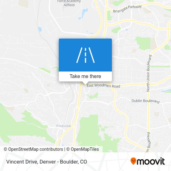 Mapa de Vincent Drive