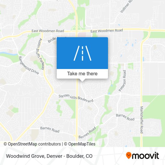 Woodwind Grove map