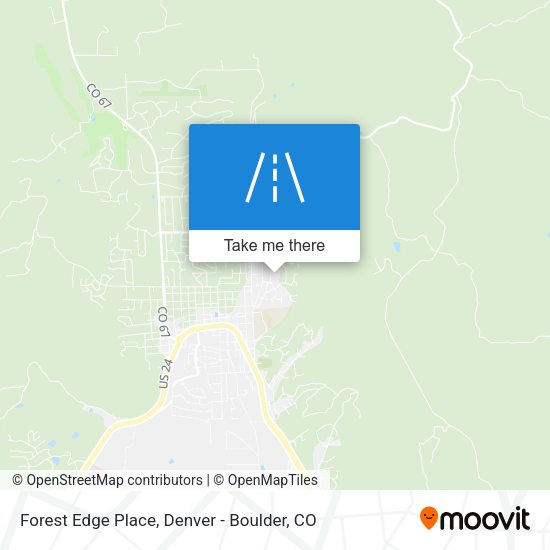 Mapa de Forest Edge Place