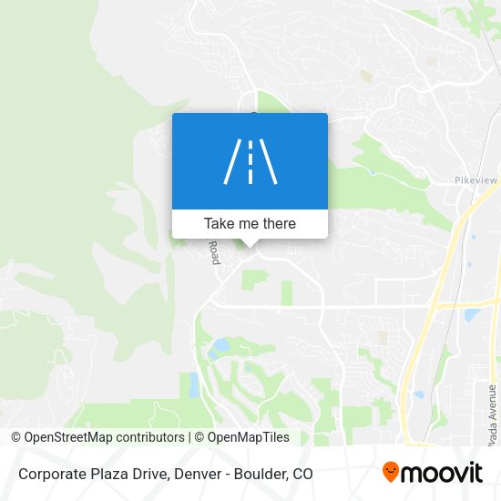 Corporate Plaza Drive map