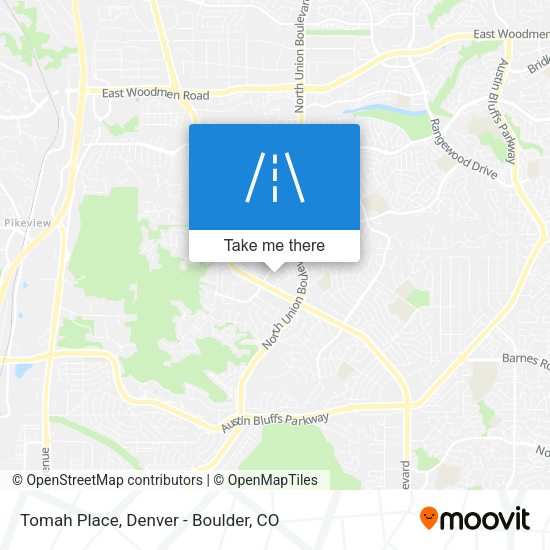 Mapa de Tomah Place
