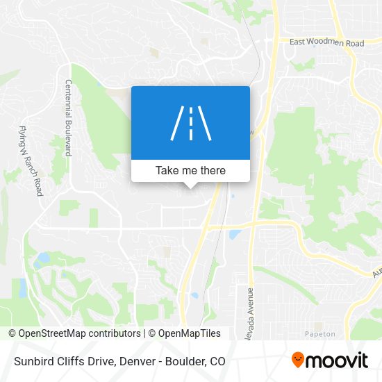 Mapa de Sunbird Cliffs Drive