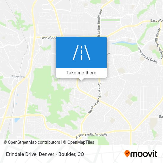 Mapa de Erindale Drive