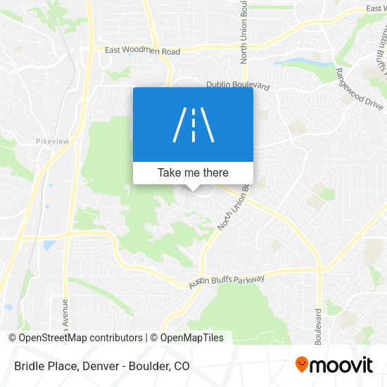 Bridle Place map
