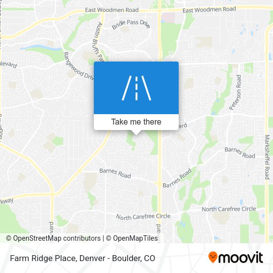 Farm Ridge Place map