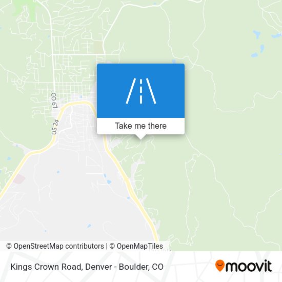Kings Crown Road map