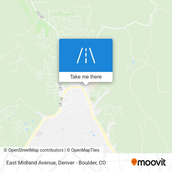 East Midland Avenue map