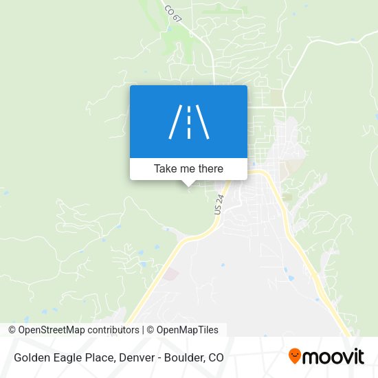 Golden Eagle Place map