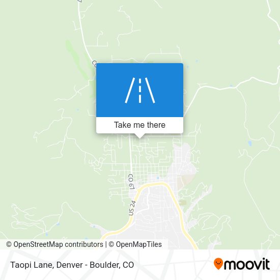 Mapa de Taopi Lane