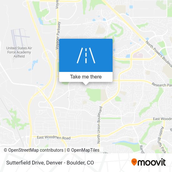 Mapa de Sutterfield Drive