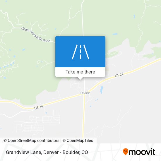 Mapa de Grandview Lane