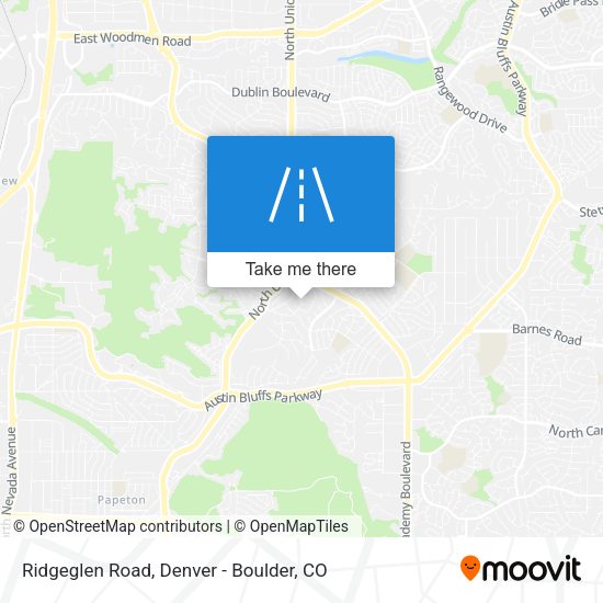 Mapa de Ridgeglen Road