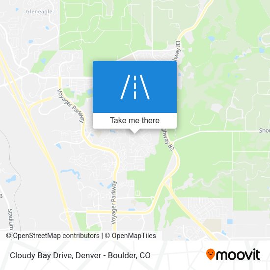 Cloudy Bay Drive map