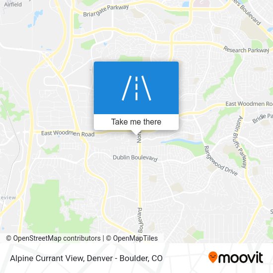 Alpine Currant View map