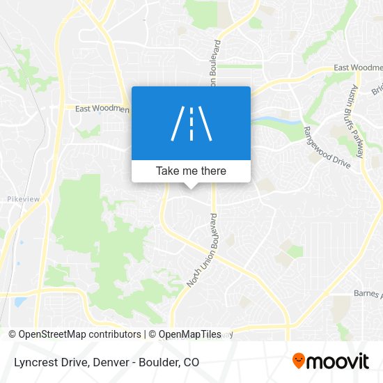 Mapa de Lyncrest Drive