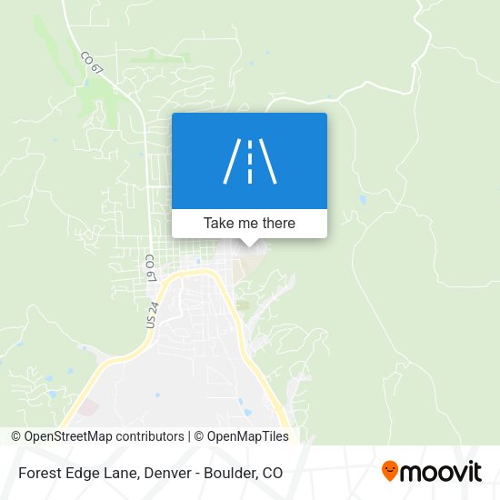 Forest Edge Lane map
