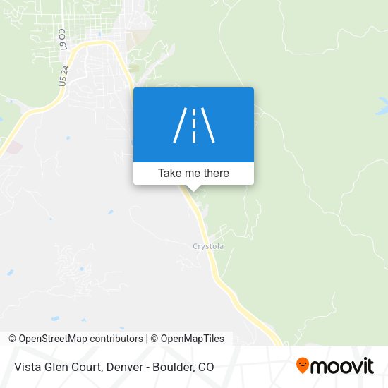 Vista Glen Court map