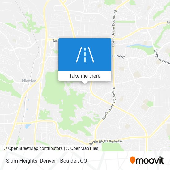 Mapa de Siam Heights
