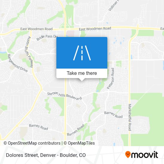 Dolores Street map