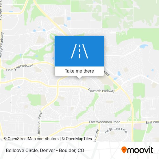 Mapa de Bellcove Circle