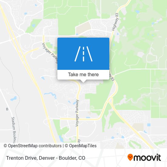 Trenton Drive map