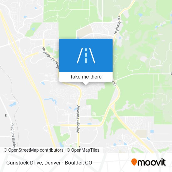 Mapa de Gunstock Drive