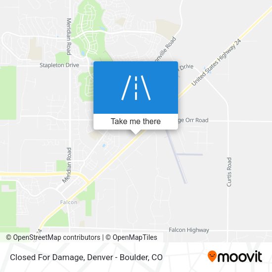 Closed For Damage map