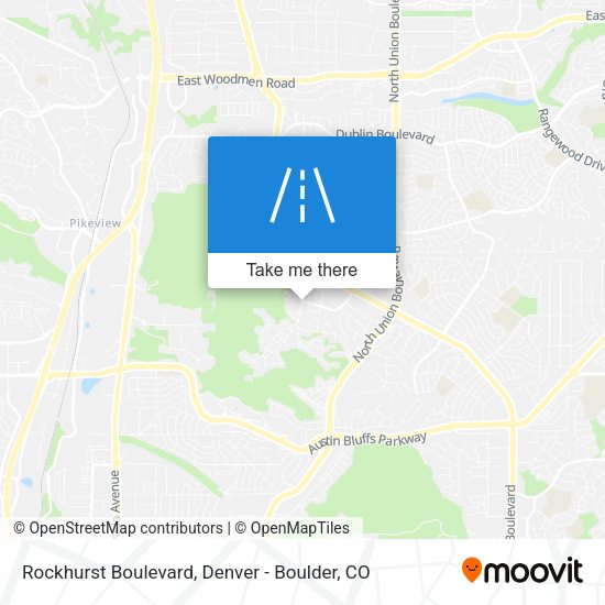 Mapa de Rockhurst Boulevard