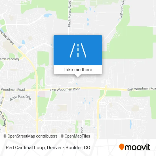 Red Cardinal Loop map