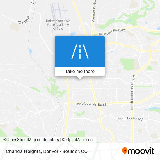 Mapa de Chanda Heights