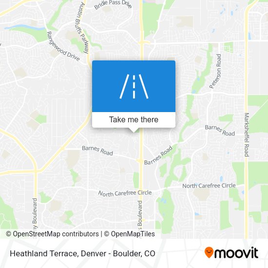 Heathland Terrace map