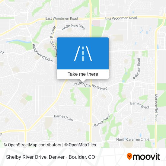 Shelby River Drive map